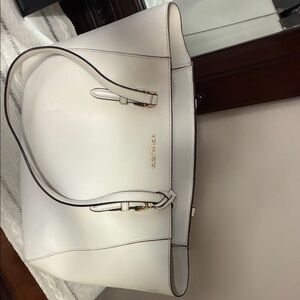 MICHAEL Michael Kors White Tote Bag